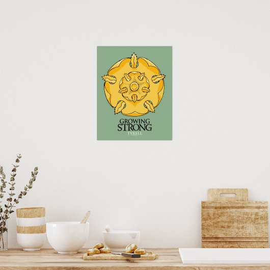 Poster Tyrell Sigil - Forte croissance (Cuisine)
