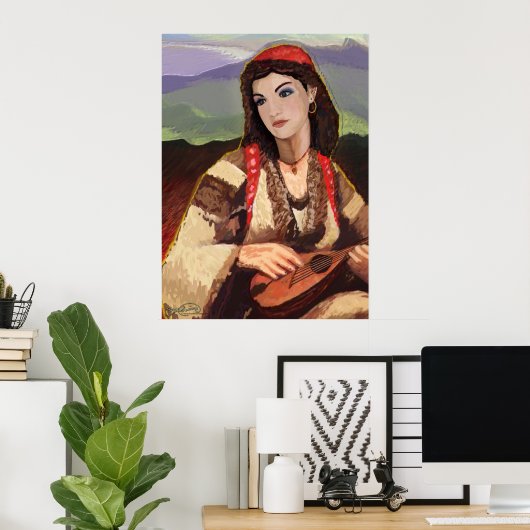 Poster Tzigane (Bureau à domicile)