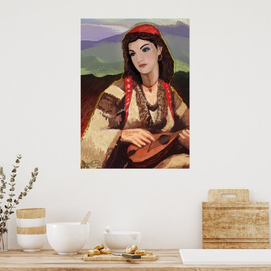 Poster Tzigane (Cuisine)