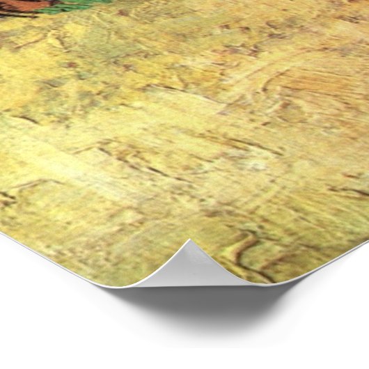 Poster Tziganes avec caravanes par Vincent van Gogh (Coin)