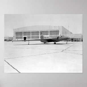 Poster U-2 Spy Plane Avec Marques Fictives De La NASA