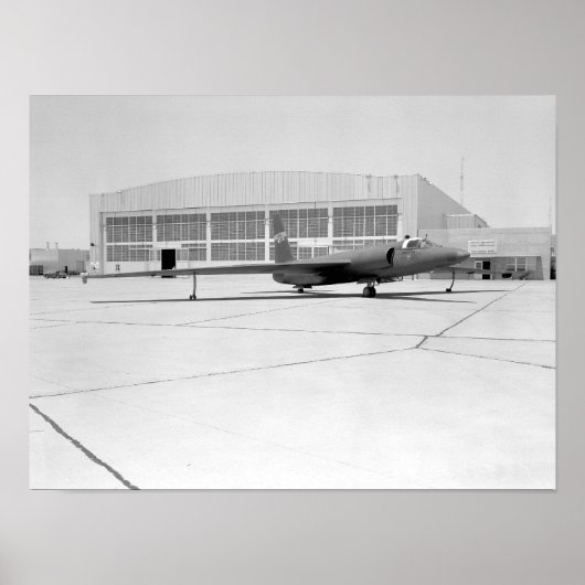Poster U-2 Spy Plane Avec Marques Fictives De La NASA (Devant)