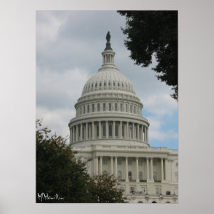 Poster U.S. Capitol, Washington D.C.