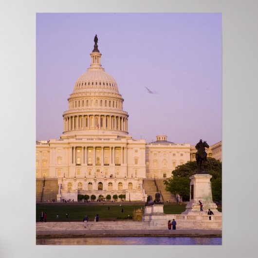 Poster U.S. Capitol, Washington D.C. (District of (Devant)