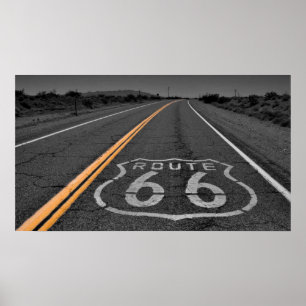 Poster U.S. Itinéraire 66