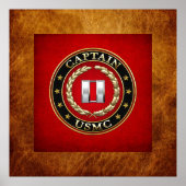 Poster U.S. Marines: Captain (USMC Capt) [3D] (Devant)