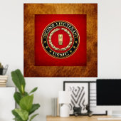 Poster U.S. Marines: second lieutenant (USMC 2ndLt) [3D] (Bureau à domicile)
