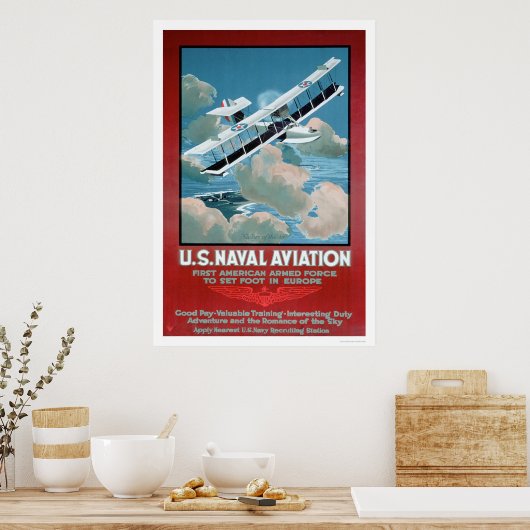 Poster U.S. Naval Aviation (US02304) (Cuisine)
