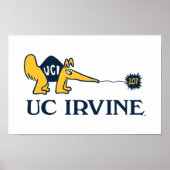 Poster UC Irvine | UCI Anteaters Zot! (Devant)
