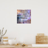 Poster: Uchtdorf-citaat Poster (Keuken)