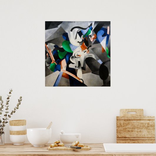 Poster Udnie par Francis Picabia (Cuisine)