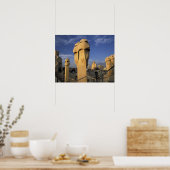 Poster UE, Espagne, Catalogne, Barcelone. Antonio Gaudi's (Cuisine)