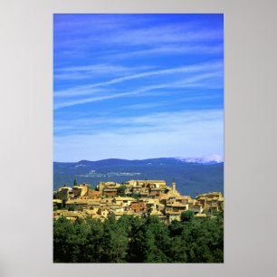 Poster UE, France, Provence, Vaucluse, Roussillon.