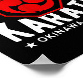 Poster Uechi Ryu Karate Do Martial Arts Japan Tokyo  (Coin)