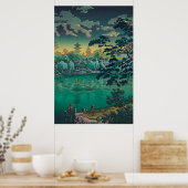 Poster Ueno Shinobazu Pond par Tsuchiya Koitsu (Cuisine)