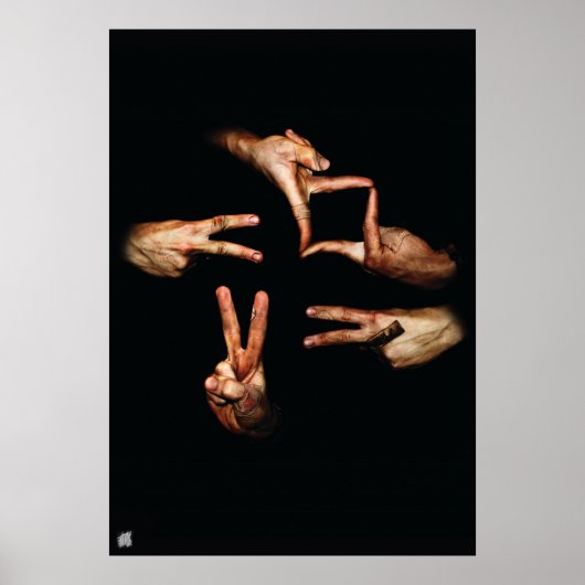 Poster UF Hands (Devant)