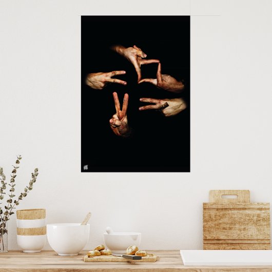 Poster UF Hands (Cuisine)