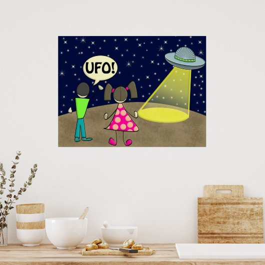 Poster ufo (Cuisine)