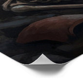 Poster UFO Alien Archeologist Digging Site Paranormal (Coin)