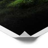 Poster ufo et enfant sur le terrain à l'affiche de nuit (Coin)