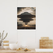 Poster UFO haute énergie (Cuisine)