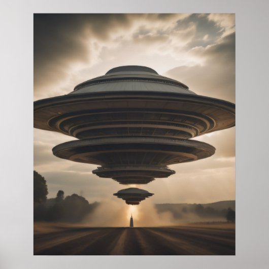 Poster UFO haute énergie (Devant)