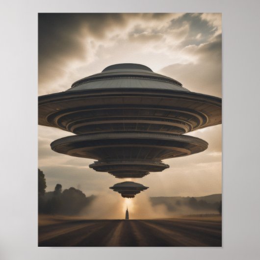 Poster UFO haute énergie (Devant)