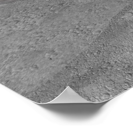 Poster UFO on the moon (Coin)