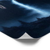 Poster UFO SCI FI Wall Art Poster Alien (Coin)