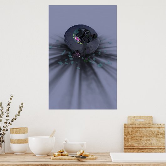 Poster UFO Smack down (Cuisine)