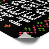 Poster Ugly Cajun Christmas Xmas New Orleans Southern Lou (Coin)