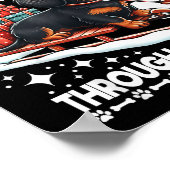 Poster Ugly Dachshund Christmasthrough The Snow Gift Chri (Coin)