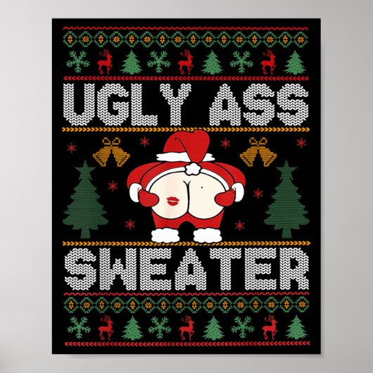 Poster Ugly Sweater Christmas  (Devant)