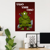Poster Ugo l'affiche Orc (Bureau à domicile)