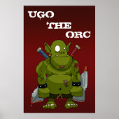 Poster Ugo l'affiche Orc (Devant)