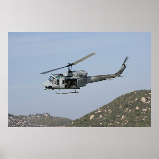 Poster UH-1N Huey (Devant)