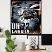 Poster UH-72 Lakota (Bureau à domicile)
