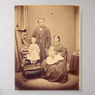 poster uit de 19e eeuw