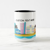 Poster uit de jaren tachtig van de vorige eeuw Mok (Midden)