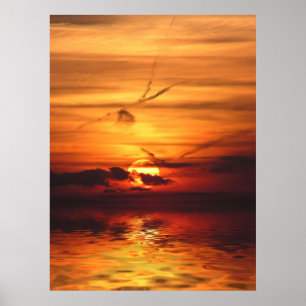 Poster uit de zonnerealistische reeks