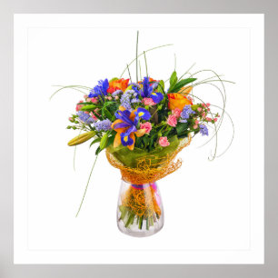 Poster Uitgebreide bloemen