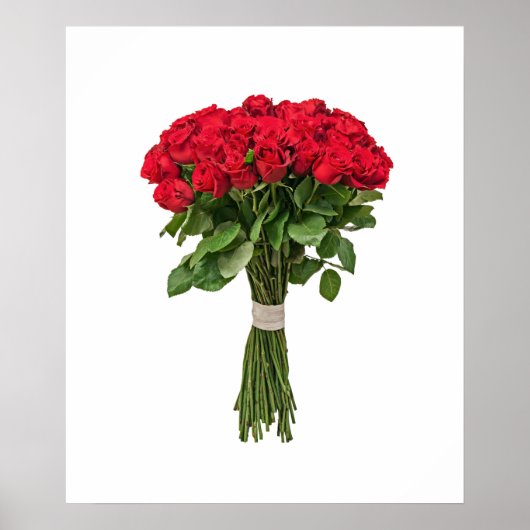 Poster Uitgebreide bloemen (Voorkant)