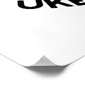 Poster Uke Peut Le Faire Drôle Encouragement Ukulele Pun (Coin)