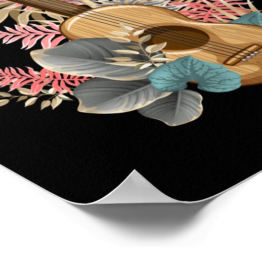 Poster Uke Ukulele Guitar (Coin)