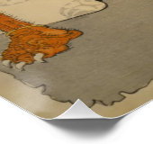 Poster [Ukiyo-E] La rencontre de Lord Teishin avec un dém (Coin)