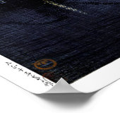 Poster Ukiyoe hasui n13 Pont Shin Ohashi (Coin)