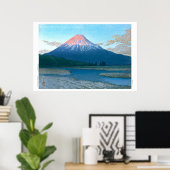 Poster Ukiyoe - hasui - No.30 La rivière Fuji - (Bureau à domicile)