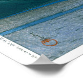 Poster Ukiyoe - hasui - No.30 La rivière Fuji - (Coin)