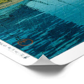 Poster ukiyoe - hasui - No.39 Shinagawa - (Coin)