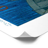 Poster ukiyoe - hasui - No.48 Matin sur le quai Daikon (Coin)